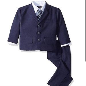Navy Blue Suit Set